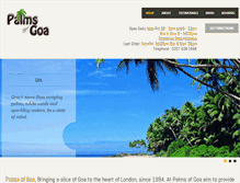 Tablet Screenshot of palmsofgoa.com